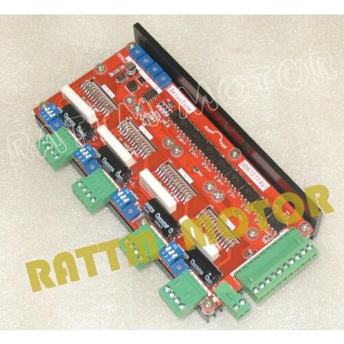 New products!! 4 Axis NEMA17 NEMA23 Stepper motor driver DD8727T4V1 stepper motor stepping motor driver 50V 4A 128Microstep