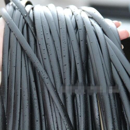 500G black imitation flat synthetic rattan weaving material plastic rattan for knit and repair chair table,storage basket,ect