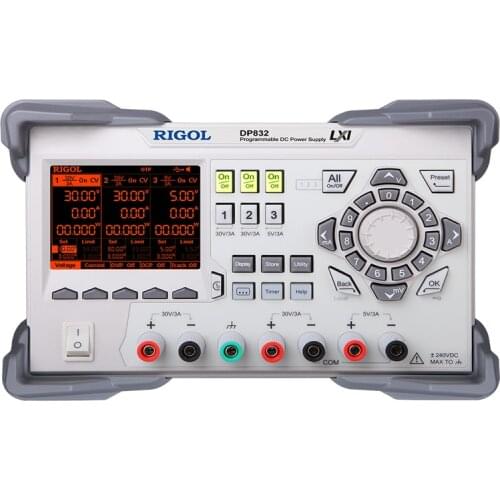 RIGOL DP832 Programmable Linear DC Power Supply 195W output 3 output channels