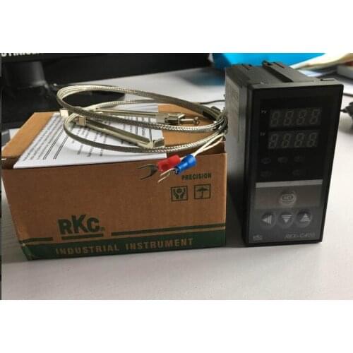 REX-C400 Dual Digital RKC display PID temperature controller REX-C400FK02-V*AN with 1M K thermocouple SSR Output