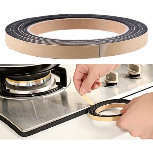 2m Gas Stove Table Gap Self Adhesive Window Slit Tape Anti-fouling Non-smell Strip Kitchen Bathroom Sink Seal Tape Accessories