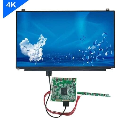 Super UHD screen 15.6 inch lcd led display 4K panel 3840*2160 Control Board HDMI DP USB for Raspberry Pi 2 2B 3 3B