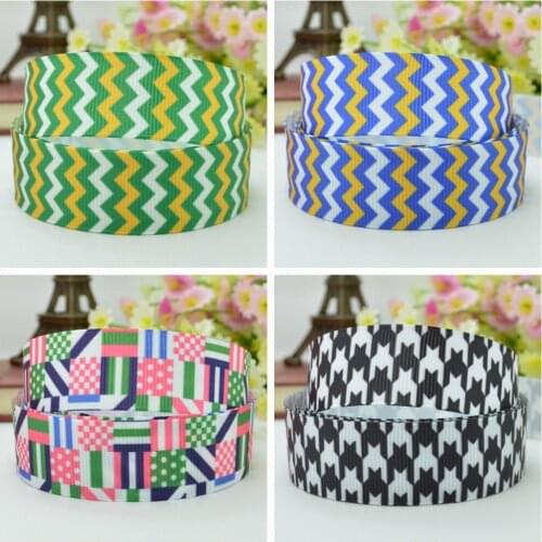 SUPWRF 16 22mm 38 50 75mm Christmas Santa Claus Printed grosgrain ribbon hair bow DIY hair accessories decoration 50 Yards C0716