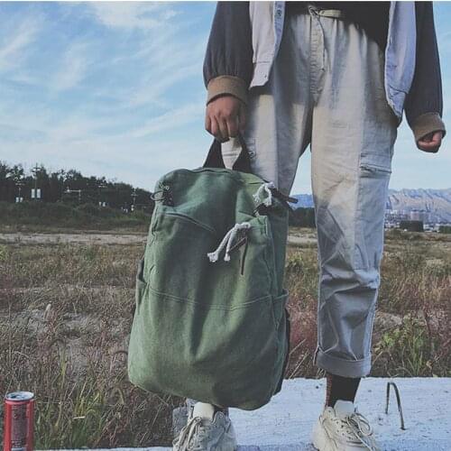 Japan and Korean High Capacity Laptop Backpack Travel Canvas Women Backpack Female School bags for Teenages Girls mochila mujer