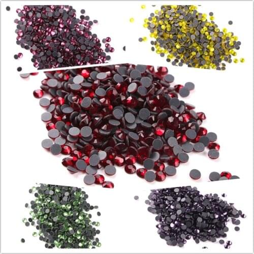 10 bags(100 gross) DMC SS20 hot Fix Rhinestones glass stone All colors strass crystal Hotfix Rhinestone crystal flat back