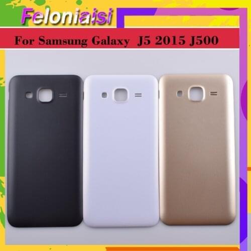 10Pcs/lot For Samsung Galaxy J5 2015 J500 J500F J500H J500M Housing Battery Cover Back Cover Case Rear Door Chassis Shell