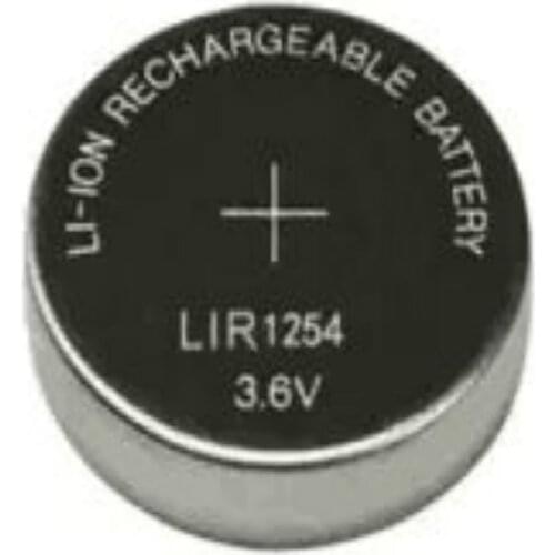 2pcs/lot LIR1254 1254 3.6V 100%new in stock