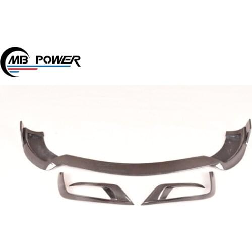 2017 S Class w222 S63 S65 Front Lip for S Class w222 S63 S65 to B Style Carbon Finber Front Lip With Bumper Addon