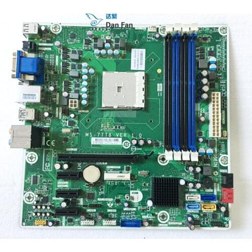 716188-001 For HP Pavilion P6-2317C Desktop Motherboard 717067-501 FM2 MS-7778 VER:1.0 Mainboard 100%tested fully work