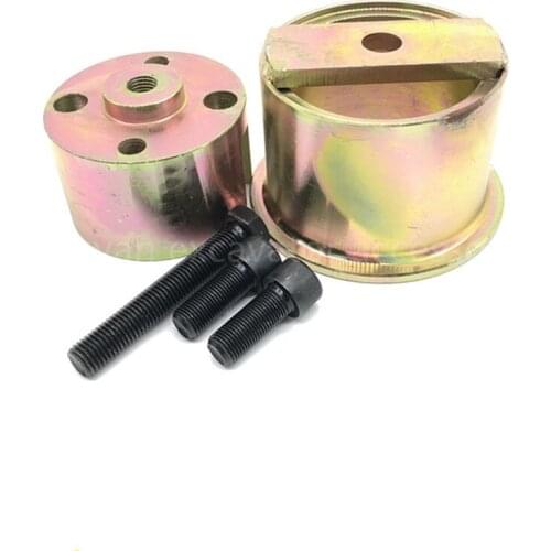 Free Shipping for Daewoo Doosan DH150 220 225-7 DB58 Engine Crankshaft Front and Rear Oil Seal Installation Tool Excavator Parts