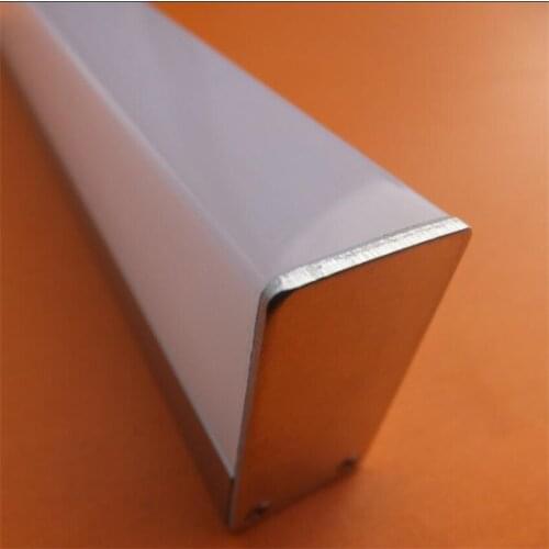 Free Shipping led suspended aluminum profile for led strips clear cover and milky diffuse cover available 2m/pcs 15pcs/lot