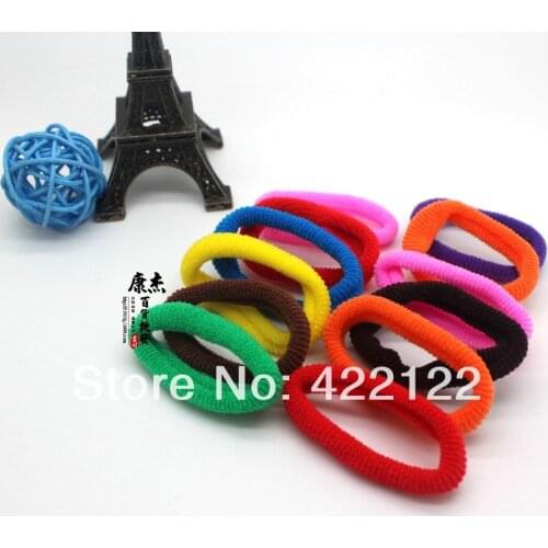 Colorful hairband(Jointless color towel)ponytail holder elastic hair band ties hair accessories ribbons HB08 200pcs/lot
