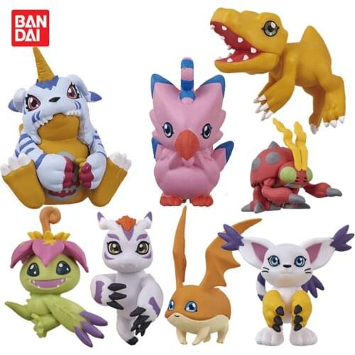Bandai Original Digimon Adventure Gashapon Kids Toys Anime Figures GreymonPVC Action Figure Collections Model Dolls Boys Gifts