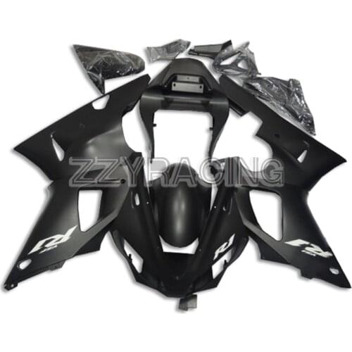 Injection Fairings for Yamaha YZF R1 2000 2001 Panels ABS Plastic YZF1000 00 01 Full Body Work Matte Black Panels Kit Frames