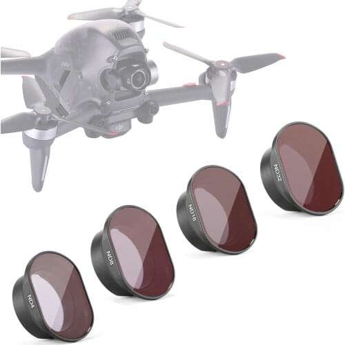 Neewer 4-Pack ND Filter Kit for DJI FPV Drone, Including ND4, ND8, ND16, and ND32 Filters