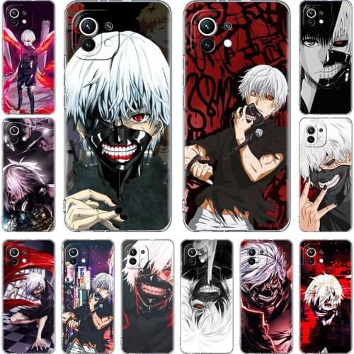 Clear Soft Case For Xiaomi Mi Poco X3 NFC 10T Pro 9T M3 11 Note 10 Lite F3 GT F1 Silicone Phone Cover Anime Tokyo Ghoul Fundas