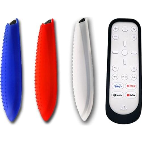 Soft Silicone Case Remote Control Cover For PS5 Game Console Accessories Media Remote Protector Skin Shell for Playstation 5