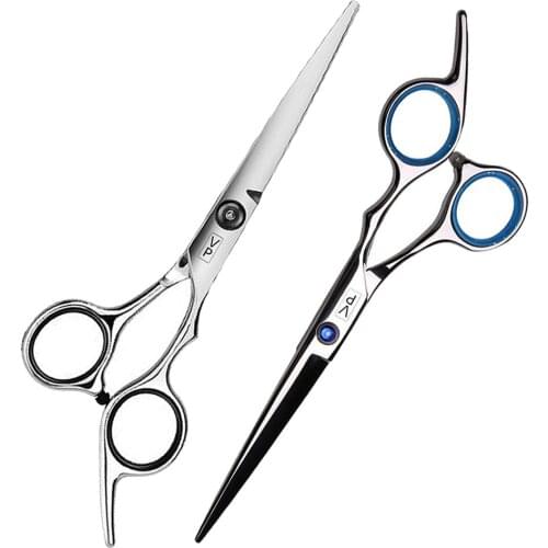 6.0'' 440C Professional Japan Steel Hairdressing Scissors Barber Scissors Kit Hairdresser Razor Salon Hairstylist Scissors Set