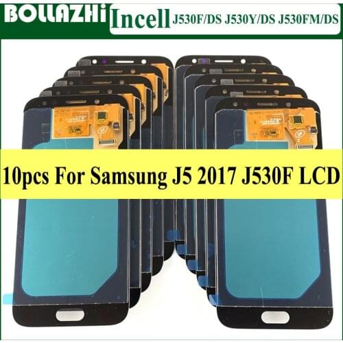 Wholesale 10 PCS For Samsung Galaxy J5 2017 J5 Pro LCD J530 J530M J530F Display with Touch Screen Assembly Replacement Tested