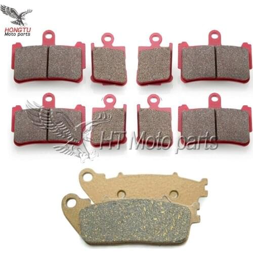 Motorcycle Front Rear Brake Pads For Honda VFR1200F VFS1200 VFR 1200F VFS 1200 2010-2011-2012-2013-2014-2015-2016