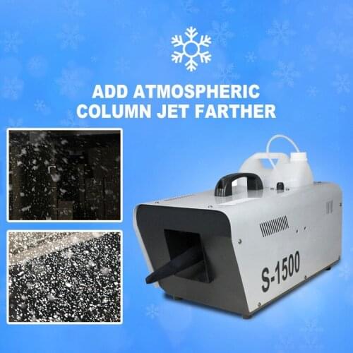 1500W artificial snowflake stage spray snow machine Christmas simulation snow wedding Remote control