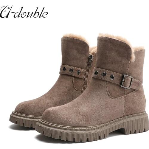 U-DOUBLE Women's Winter Boots