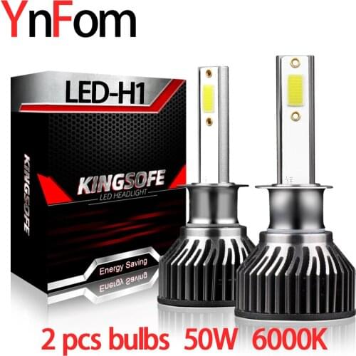 YNFOM Original LED headlights H1 kit for Acura,Suzuki,Subaru,Lexus brand cars for low light,high light,fog lamp,car accessories