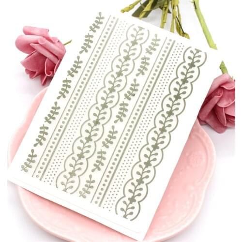 YPP CRAFT New Plastic Embossing Folders for DIY Scrapbooking Paper Craft/Card Making Decoration Supplies