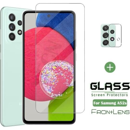 Tempered Glass For Samsung A52s A 52s Screen Protector Glass For Samsun Galaxy A52s A52 s 5G Camera Lens Film Samsumg SansunA52s