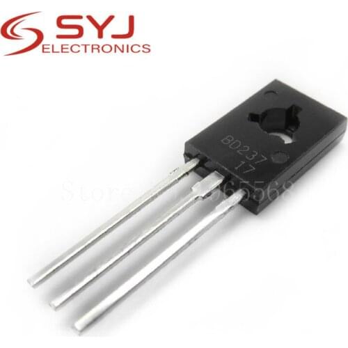 10pcs/lot BD237 TO-126 NPN 2A 100V transistor In Stock