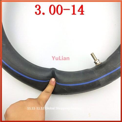 3.00-14 90/100-14 Rear Inner Tube for 125cc 140cc Pit Pro Trail Foot Dirt Bike for 125cc 140cc Motorcycle Wheel Tires Inner Tube