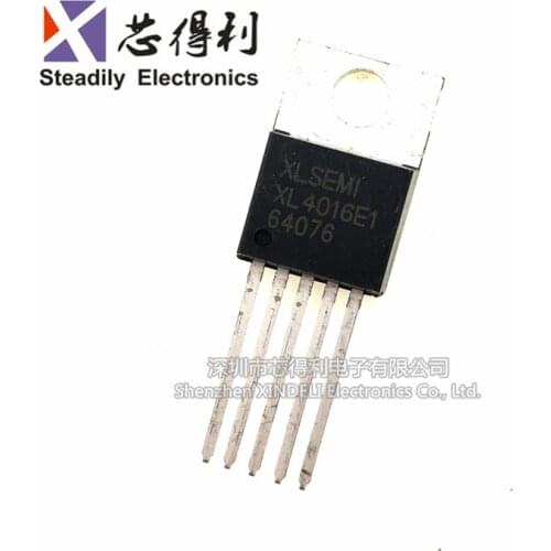 5pcs/lot Brand New & Original XL4016E1 TO220-5 40V 8A Buck IC DC-DC