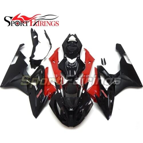 Black Matte Red Injection Complete Fairings For BMW S1000RR S1000 RR 15 16 Year 2015 - 2016 ABS Motorcycle Fairing Kit Bodywork