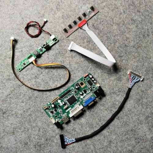 DIY kit VGA+DVI M.NT68676 panel drive board Fit M238HAN01/M238HVN01/M270HW01/M270HW02 matrix LDE 60Hz 30-Pin LVDS 1920*1080