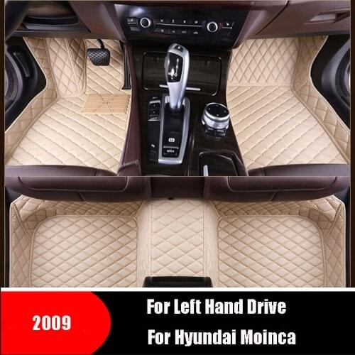 For Hyundai Moinca 2009 Car Floor Mats Auto Styling Carpets Covers Interior Protector Accessories Parts Car Mat Decor