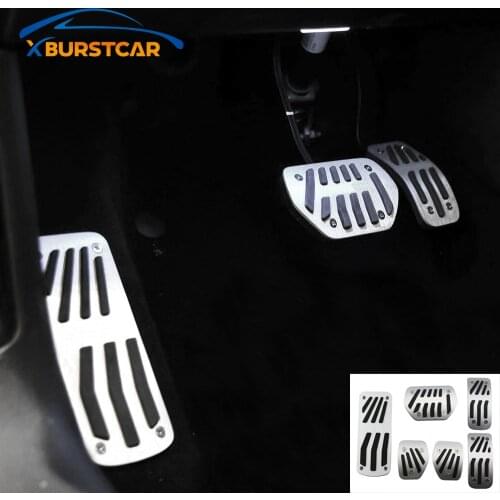 For PEUGEOT 207 301 307 208 308 408 Cc for CITROEN C3 C4 DS 3 4 6 DS3 DS4 DS6 Car No Hole Gas Brake Footrest Pedal Cover