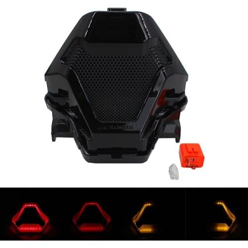 For YAMAHA MT-07 MT07 MT-03 MT03 MT-25 YZF R3 R25 2013-2020 2019 Motorcycle LED Taillight Brake Rear Turn Signal Lamp Tail Light