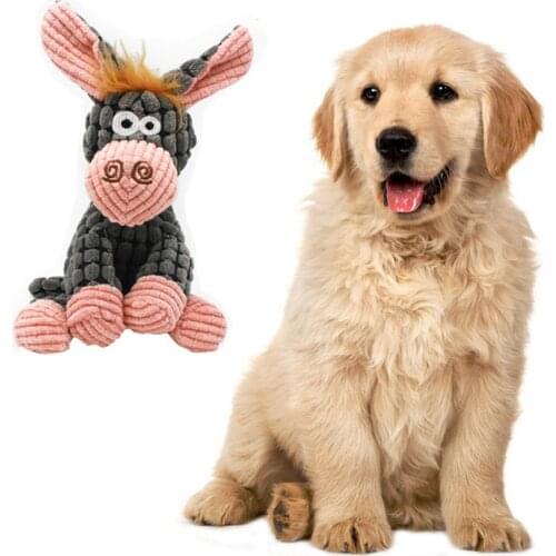 Dog Toys Stuffed Dog Supplies Pet Toy Cute Plush Puzzle Interactive Toy for Dogs Cat Chew Squeaker Squeaky Pet Toys Peluche