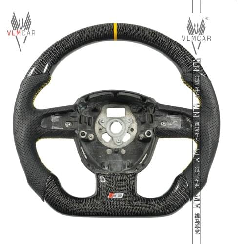 Private Custom Carbon Fiber Steering Wheel for Audi a4 RS4 S4
