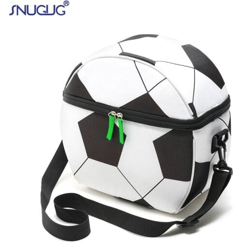 Football Isothermal Bag Food Cooler 2019 Men Lunch Box Bag For Kids School Cool Bag For Meal Outdoor Women Thermal Bag For Snack