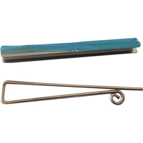 Durable Bifold Money Clip Nickel Plated Wallet Check Cash Holder DIY Tool Parts