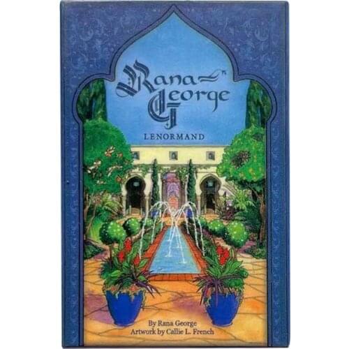 Rana George Lenormand Tarot Card Oracle Games Prophecy Divination Deck English Version Entertainment Board Game
