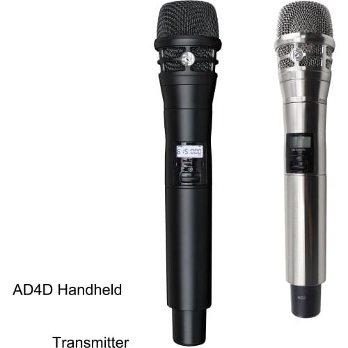 Leicozic Handheld Microphone For AD4D Microfono Transmitter 645-695Mhz Microfone Accessories