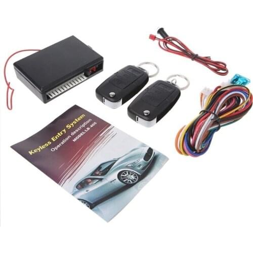 Alarm Vehicle Entry System With Remote Controllers Universal Car Remote Control Central Kit Door Locking Keyless Entry System