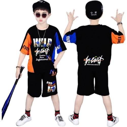 Kids Tracksuit For Boys Clothing Sets 2021 Summer Toddler Boys Clothes Costume Outfit Suit Children Clothing 4 6 8 9 10 12 Year