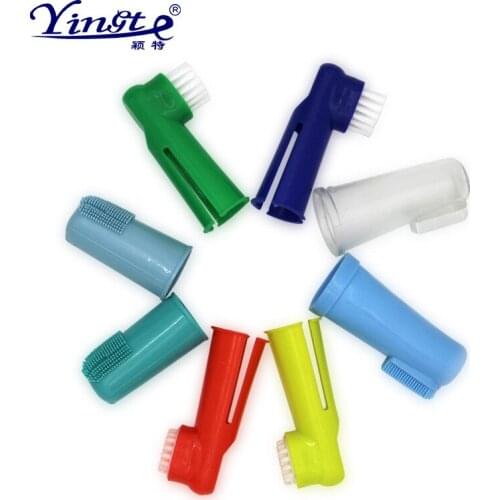 Pet Supplies Finger Toothbrush Finger Toothbrush To Remove Tartar And Stones Pet Toothbrush Cat And Dog Toothbrush