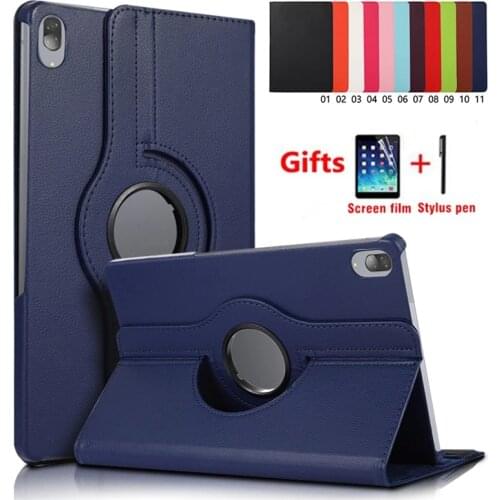 360 Degree Rotating Tablet Cover For Lenovo Tab P11 TB-J606F P11 Pro TB-J706F M10 Plus TB-X606F M10 TB-X605 TB-X505 TB-X306 Case