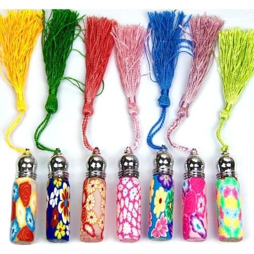 10ml Portable Refillable Glass Roll On Bottles Empty Perfume Essential Oil Vials