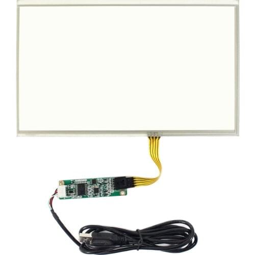 10.1" 4 Wire Resistive Touch Panel 235mmx143mm USB Controller Card
