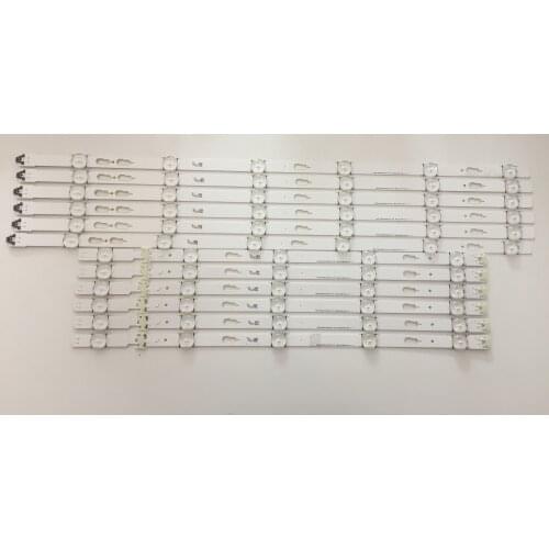 12 PCS LED Backlight Strip for UE55J6300AK UN55J6520 UE55J6300 UE55J6370 CY-WJ055CGLV1H V5DF-550DCA 550DCB-R2 BN96-34788A 34787A